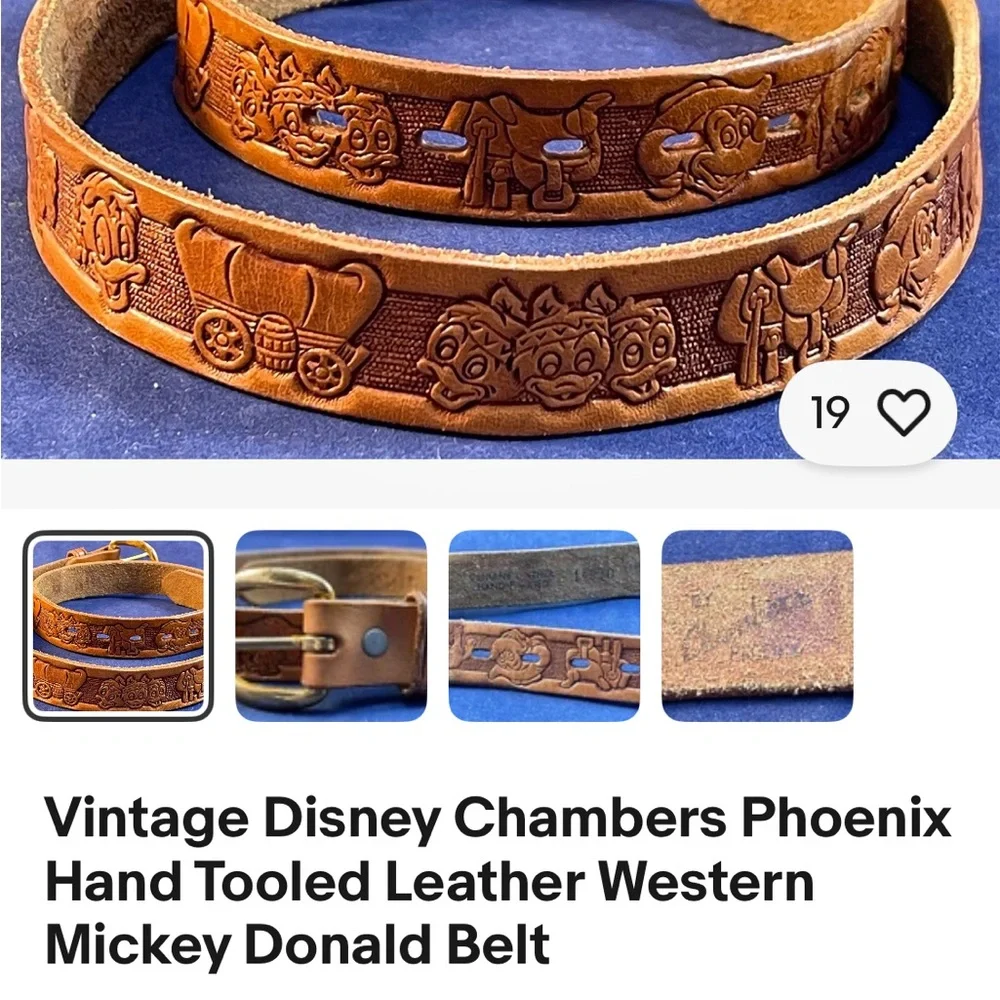 Disney Kids Brown Belt